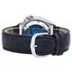 Relação do mergulhador automático de Seiko couro preto SKX009J1-LS6 200M Men Watch