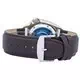 Seiko Automatic Diver's Dark Blue Dial Brown Leather SKX009K1-var-LS11 200M Men's Watch