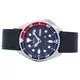 Reloj para hombre Seiko Automatic Diver's 200M Ratio Black Leather SKX009K1-var-LS8