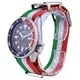 Relógio masculino de poliéster SKX009K1-var-NATO23 200M do mergulhador automático da Seiko