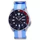 Seiko Automatic Diver's Polyester SKX009K1-var-NATO24 200M Men's Watch