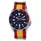 Seiko Automatic Diver's Polyester SKX009K1-var-NATO29 200M Men's Watch