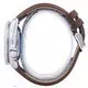 Seiko Automatic Diver's Brown Leather SKX011J1-var-LS12 200M Men's Watch