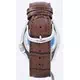 Seiko Automatic Diver's Brown Leather SKX011J1-var-LS7 200M Men's Watch