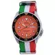 Seiko Automatic Diver's Japan Made Polyester SKX011J1-var-NATO23 200M Men's Watch