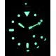 Relógio masculino de poliéster SKX011J1-var-NATO26 200M da Seiko Automatic Diver feito no Japão