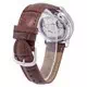 Seiko 5 Military SNK803K2-var-SS2 Automatic Brown Leather Strap Men's Watch