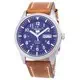 Seiko 5 Sports SNZG11J1-var-LS17 Automatic Brown Leather Strap Men's Watch