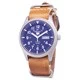 Seiko 5 Sports SNZG11J1-var-LS18 Automatic Brown Leather Strap Men's Watch