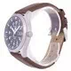 Seiko 5 Sports Automatic Brown Leather SNZG15K1-var-LS12 100M Men's Watch
