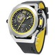 Relógio Masculino Mazzucato RIM Scuba Reversível Amarelo Automático SUB01-BK115 100M