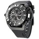 Mazzucato RIM Scuba schwarz wendbares Doppelzifferblatt Automatik SUB02-BKCG9 100M Herrenuhr