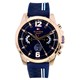 Relógio masculino Tommy Hilfiger Decker multifuncional com mostrador azul quartzo 1791474