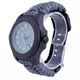 Relógio masculino Victorinox INOX Cinza Carbono Têxtil de Mergulhador 241861 200M