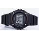 Casio Sports Illuminator Alarm Chrono Digital W-216H-1AV W216H-1AV Reloj para hombre