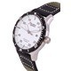 Zeppelin Eurofighter Leather Strap Beige Dial Automatic Diver's 7268-5 72685 200M Men's Watch