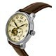 Zeppelin série LZ127 Graf 7666-5 76665 automático Alemanha fez relógio masculino