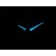 Relógio masculino Zeppelin Atlantic Blue Dial Couro Automático 8466-3 84663