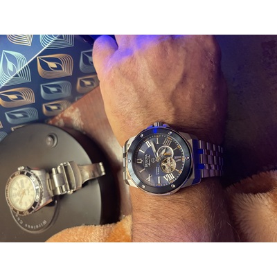 Bulova Marine Star 98A302 – Orologio Uomo Automatico – Analogico Con Calendario - 2